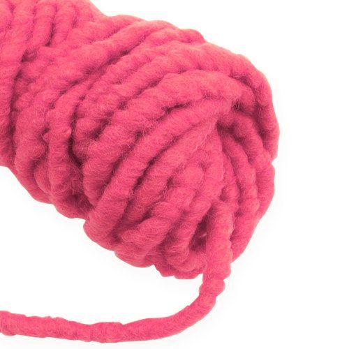 Artikel Filtsnorfleece Mirabell 25m pink