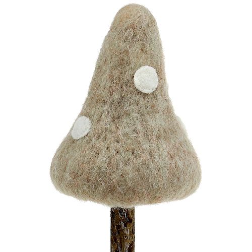 Floristik24 Filt svampe paddestole brun røv. 30 cm 4 stk