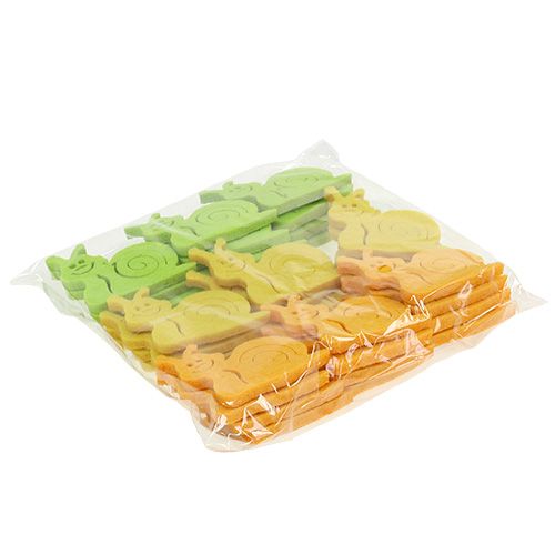 Floristik24 Filtsnegl med klæbende prik 5cm assorteret 36 stk