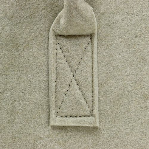 Floristik24 Filtpose 39x25x22cm creme