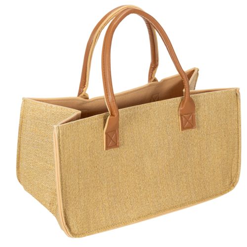 Filtpose i raffia-look 50 cm x 25 cm x 25 cm købe | Floristik24.dk