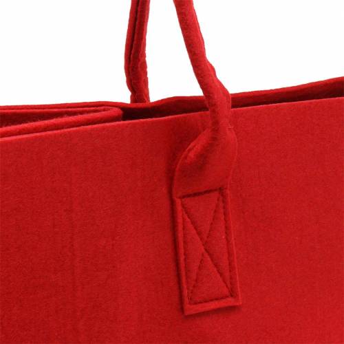 Artikel Filtpose rød 50×25×25cm