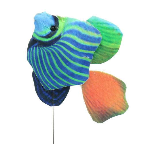 Floristik24 Dekorative stik fisk assorteret 6 stk