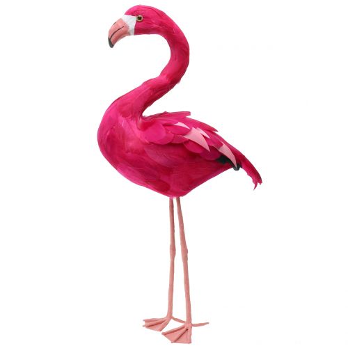 Floristik24 Dekorativ fugl Flamingo Pink H46cm