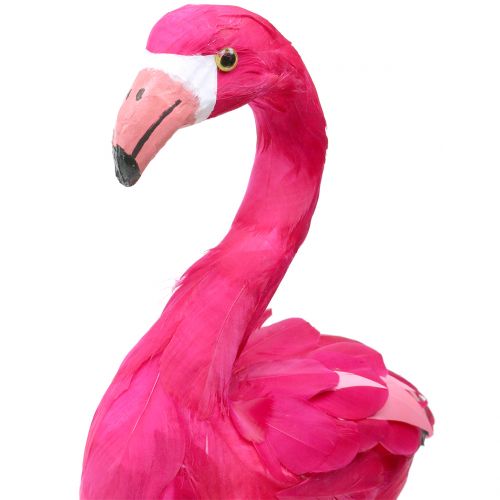 Floristik24 Dekorativ fugl Flamingo Pink H46cm
