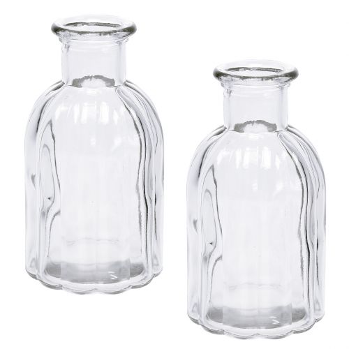 Artikel Flaskevase lille Ø5,5cm H10,5cm klar 6 stk