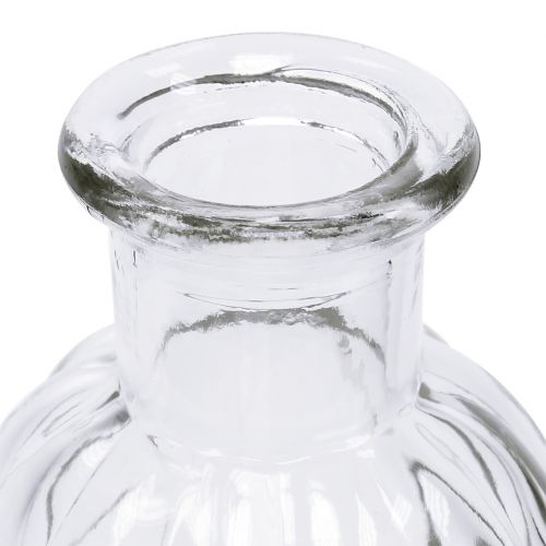Artikel Flaskevase lille Ø5,5cm H10,5cm klar 6 stk