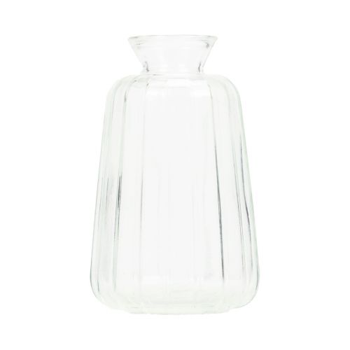 Floristik24 Dekorative flasker lysestage mini vaser glas H11cm 6 stk