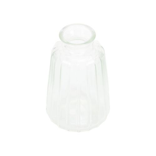 Artikel Dekorative flasker lysestage mini vaser glas H11cm 6 stk
