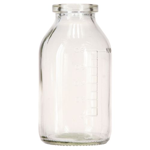 Artikel Flasker dekoration glas mini vaser bakke metal rund Ø11,5cm