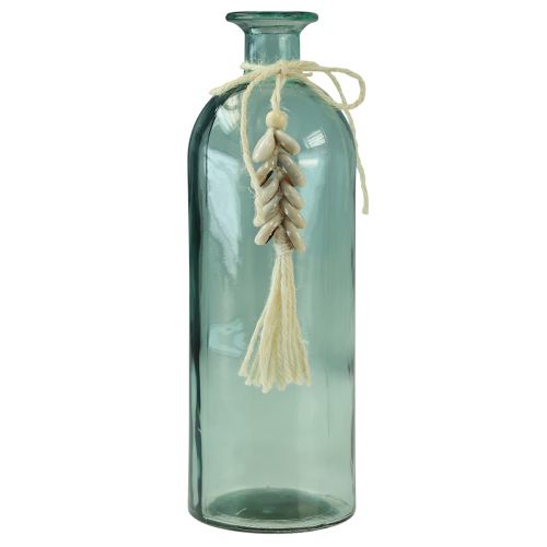 Artikel Flasker dekorativ glasvase cowrieskaller maritime H26cm 2stk