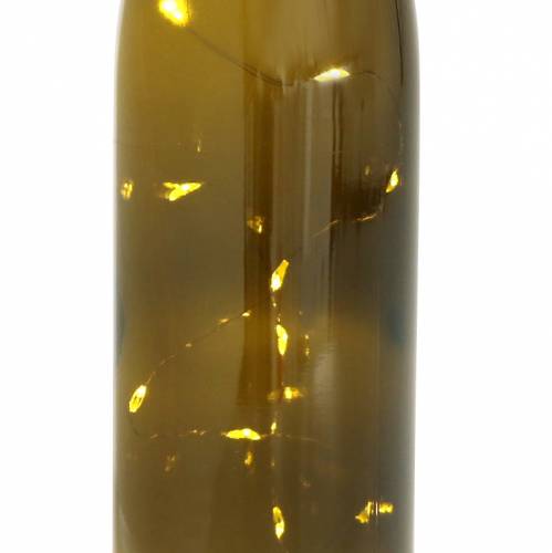 Floristik24 LED flaske lys varm hvid 73cm 15L