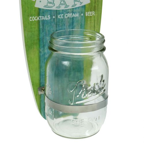 Floristik24 Vægflaskeåbner &quot;Beach Bar&quot; 36cm x 11cm