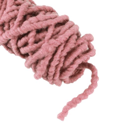 Artikel Fluffy Mirabell filtsnor gammelrosa 25m