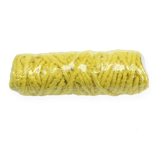 Artikel Filtsnorfleece Mirabell 25m gul