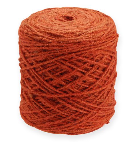 Floristik24 Dekorativ ledning orange 3,5 mm 470m
