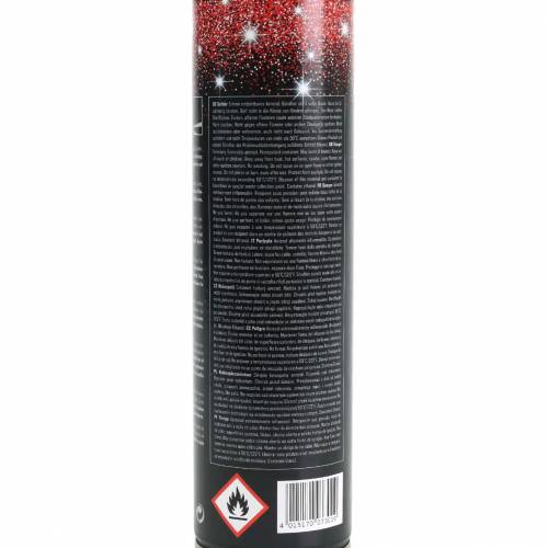 Floristik24 Glitter Spray Rød 400ml