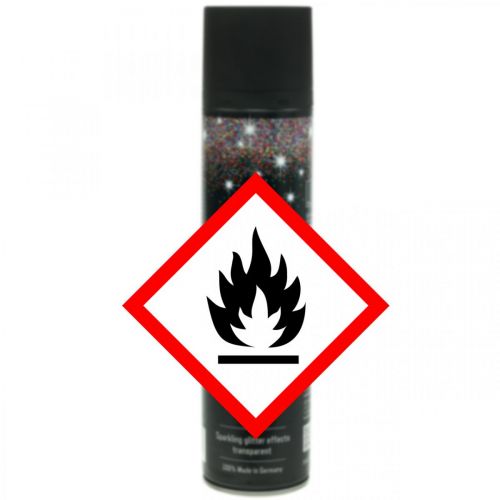 Floristik24 Glitterspray til kunsthåndværk farverig spraymaling glitter 400ml