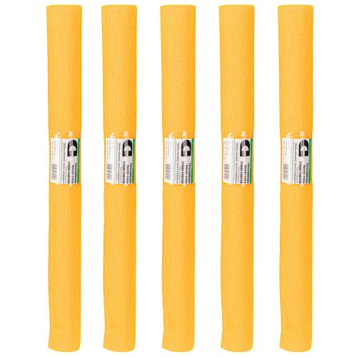 Artikel Blomsterhandler crepepapir blomsterhandler crepe solgul 50×250 cm 5 stk.