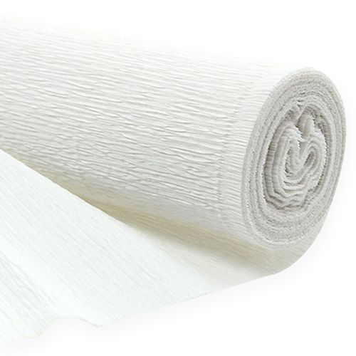 Blomsterhandler crepepapir blomsterhandler crepe hvid 50×250 cm 5 stk