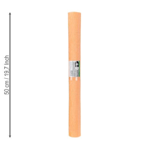 Artikel Florist crepe papir laks 50x250cm