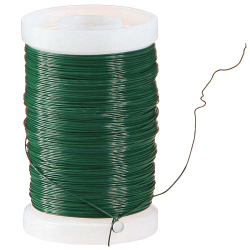 Artikel Blomstertråd dekorativ tråd myrtetråd grøn 0,30mm 100g 3 stk.