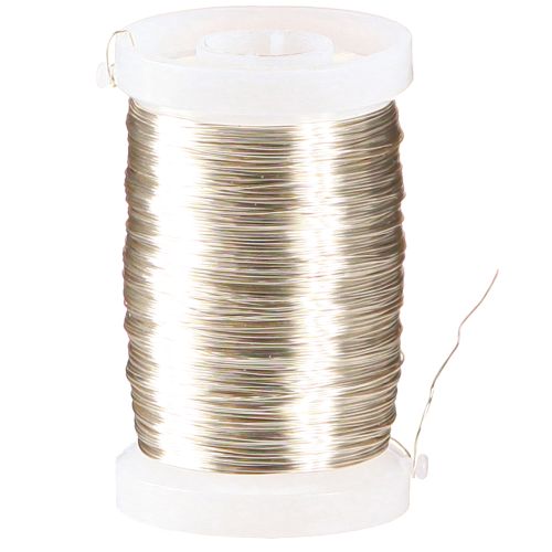 Artikel Blomsterhandler tråd myrtråd champagne 0,30mm 100g 3 stk
