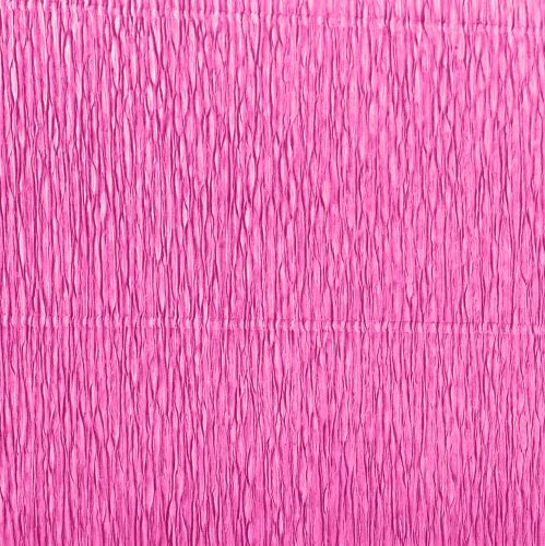 Artikel Flower crepe pink B10cm gramvægt 128g/kvm L250cm 2stk