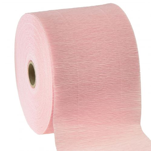 Artikel Flower crepe lys pink B10cm gramvægt 128g/kvm L250cm 2stk