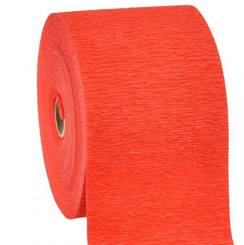 Artikel Blomstercrepe rød B10cm gramvægt 128g/kvm L250cm 2 stk.