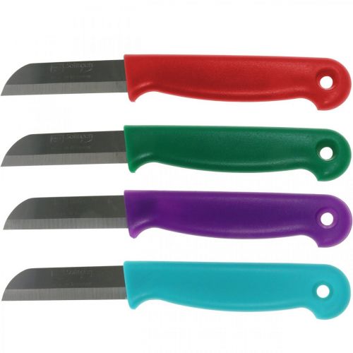 Artikel Blomsterhandlerkniv 15cm 10 stk - farve tilfældig