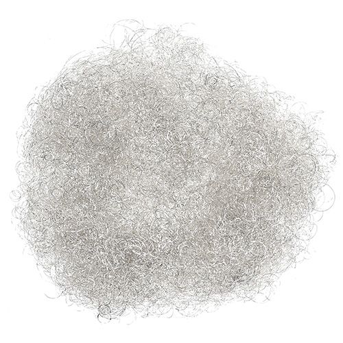 Floristik24 Flower Hair Angel Hair Tinsel Sølv 200g