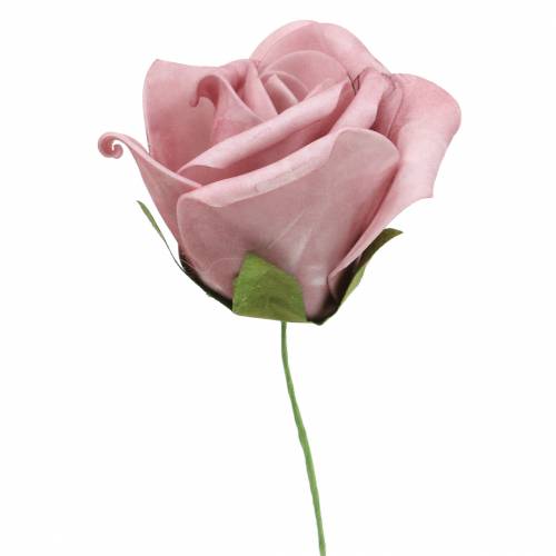 Artikel Skumrose Ø10cm gammelrosa 8 stk