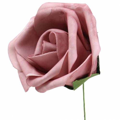 Floristik24 Skum Rose Gammel Pink Ø15cm 4 stk