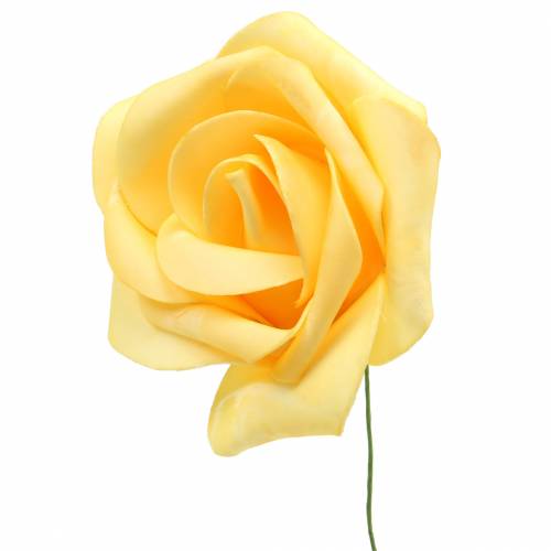 Artikel Skum Rose Gul Ø15cm 4 stk