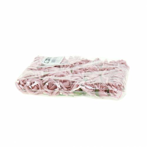 Artikel Skumrose Ø3,5cm gammelrosa 48 stk