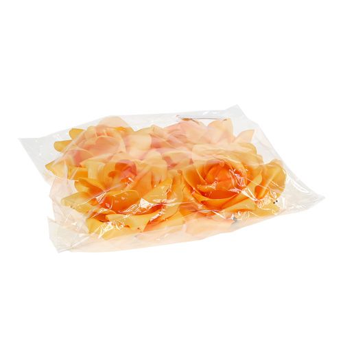 Artikel Skum Rose Ø15cm Gul 4 stk