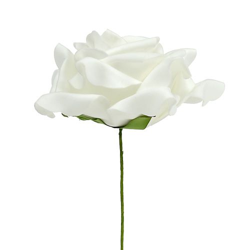 Artikel Skum Rose Hvid Ø15cm 4 stk
