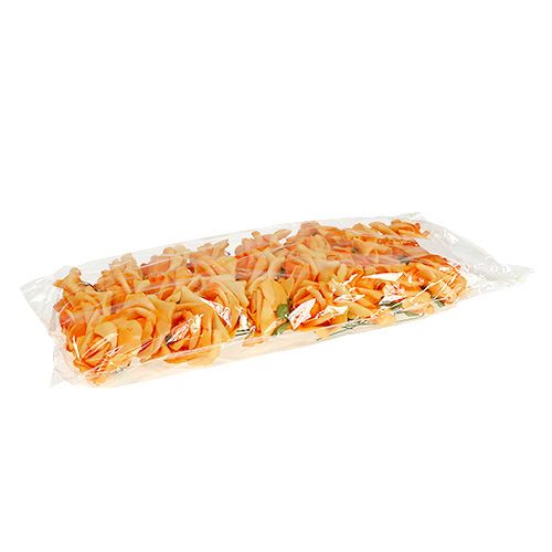 Floristik24 Skumrose Ø6cm lys orange 27 stk