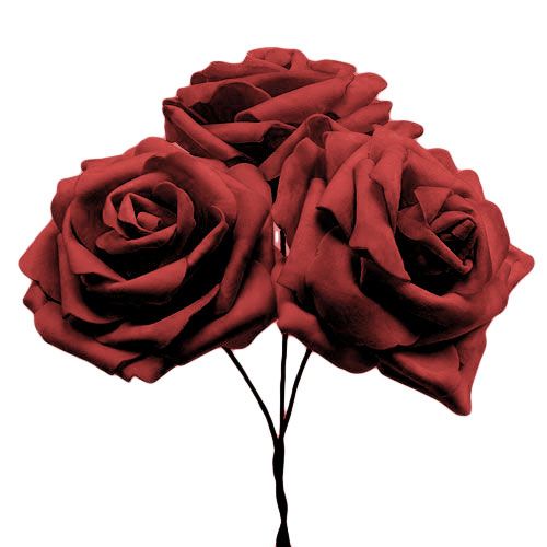 Floristik24 Skum rosa rød Ø10cm 8 stk
