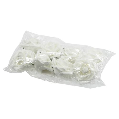 Floristik24 Skum rosa hvid Ø10cm 8 stk