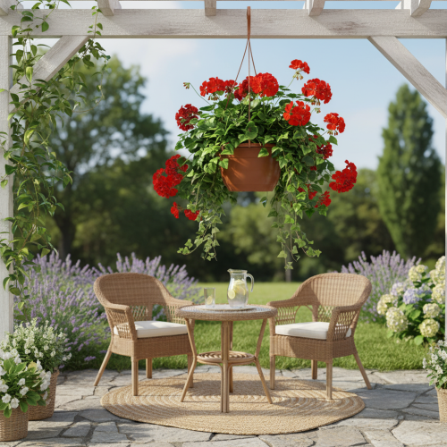 Artikel Hængekurv Ø25cm terracotta