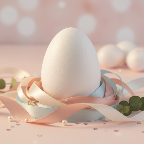 Artikel Styrofoamæg 20cm 1 stk