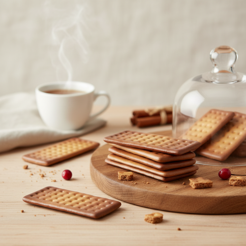 Artikel Dekorative småkager, kunstig mad, 24 stykker, 9x4 cm, borddekoration, butiksvinduedekoration, begivenhedsdekoration, fotorekvisitter