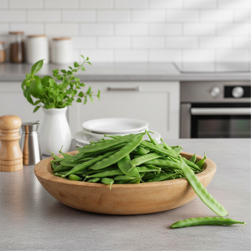 Artikel Grønne Ærter Kunstige Fødevarer Grøntsager 11,5cm 24 stk