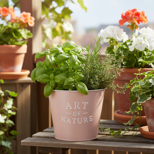 Artikel Zink urtepotte Art of Nature antik rose Ø17,5cm H15cm