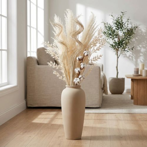 Ting Ting Krøllet 60cm bleget 40 stk | Floristik24.dk