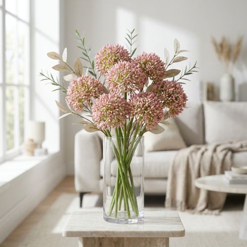 Allium kunstrosa 55cm | Floristik24.dk