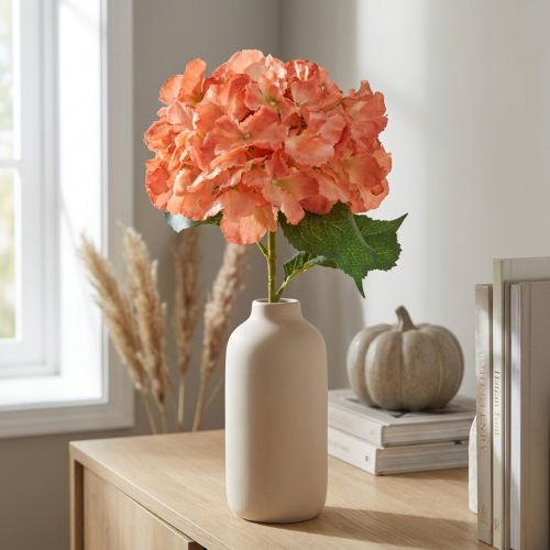 Kunstig hortensia Gigant dekorativ blomsterlaks Ø23cm L84cm | Floristik24.dk