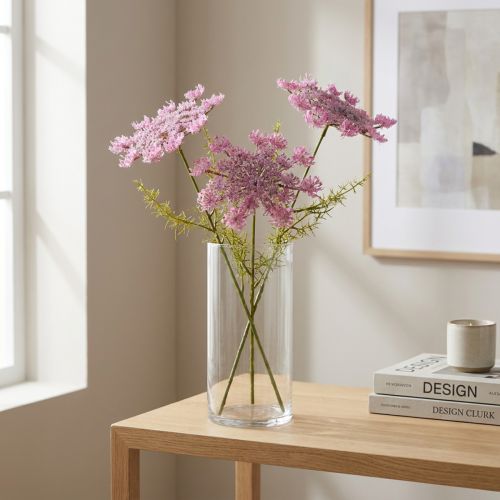 Kunstig silkeblomst med dild til moderne indretning 70 cm | Floristik24.dk